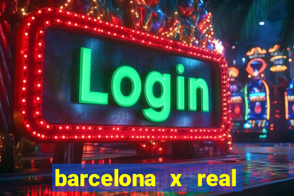 barcelona x real madrid ao vivo futemax